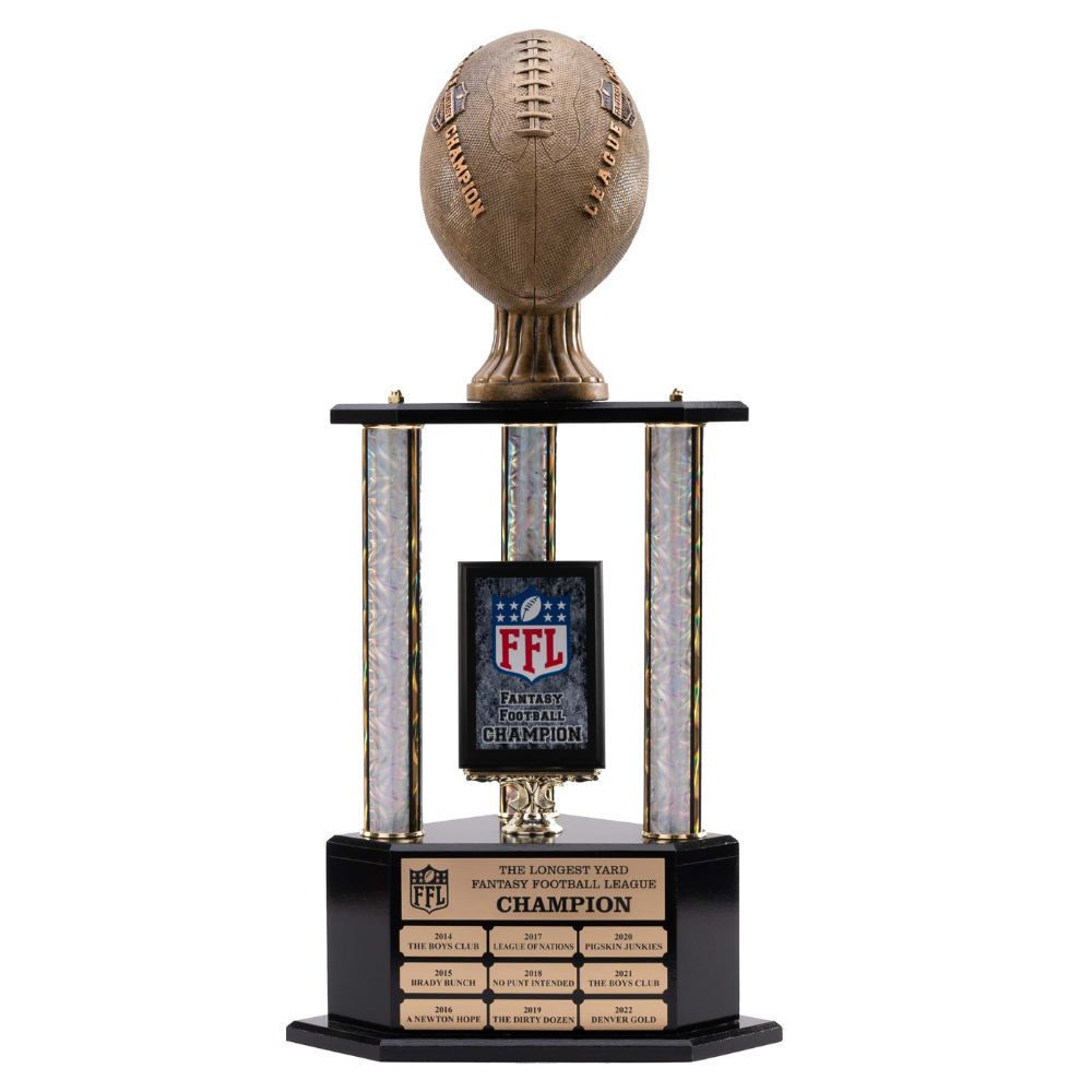 3-Post Fantasy Football Trophy