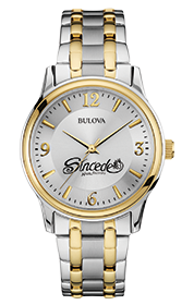 Ladies Classic Two-Tone with Metal Band - WW-98L218