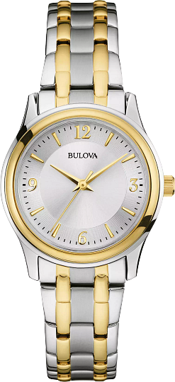 Ladies Classic Two-Tone with Metal Band - WW-98L218