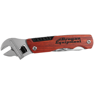 6 1/2" Wrench Multi-Tool with Wood Handle/Bag