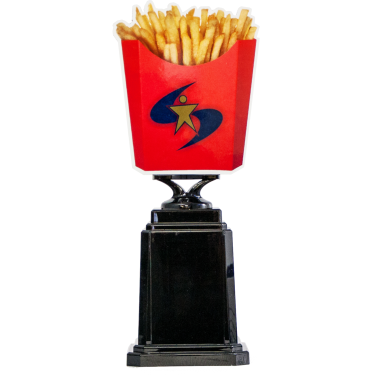 Custom Color Cut-out Trophy