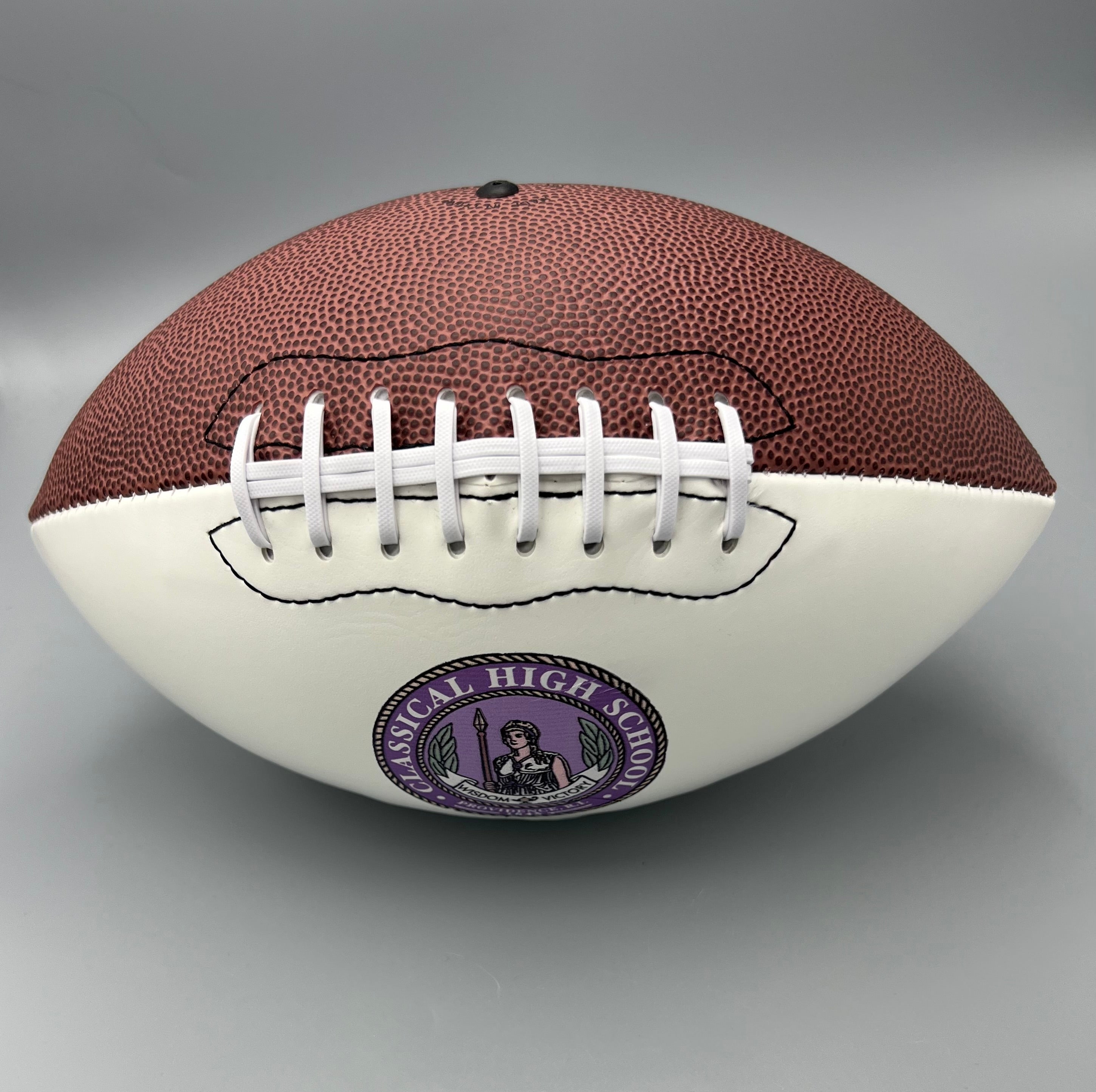 Football with Custom Logo