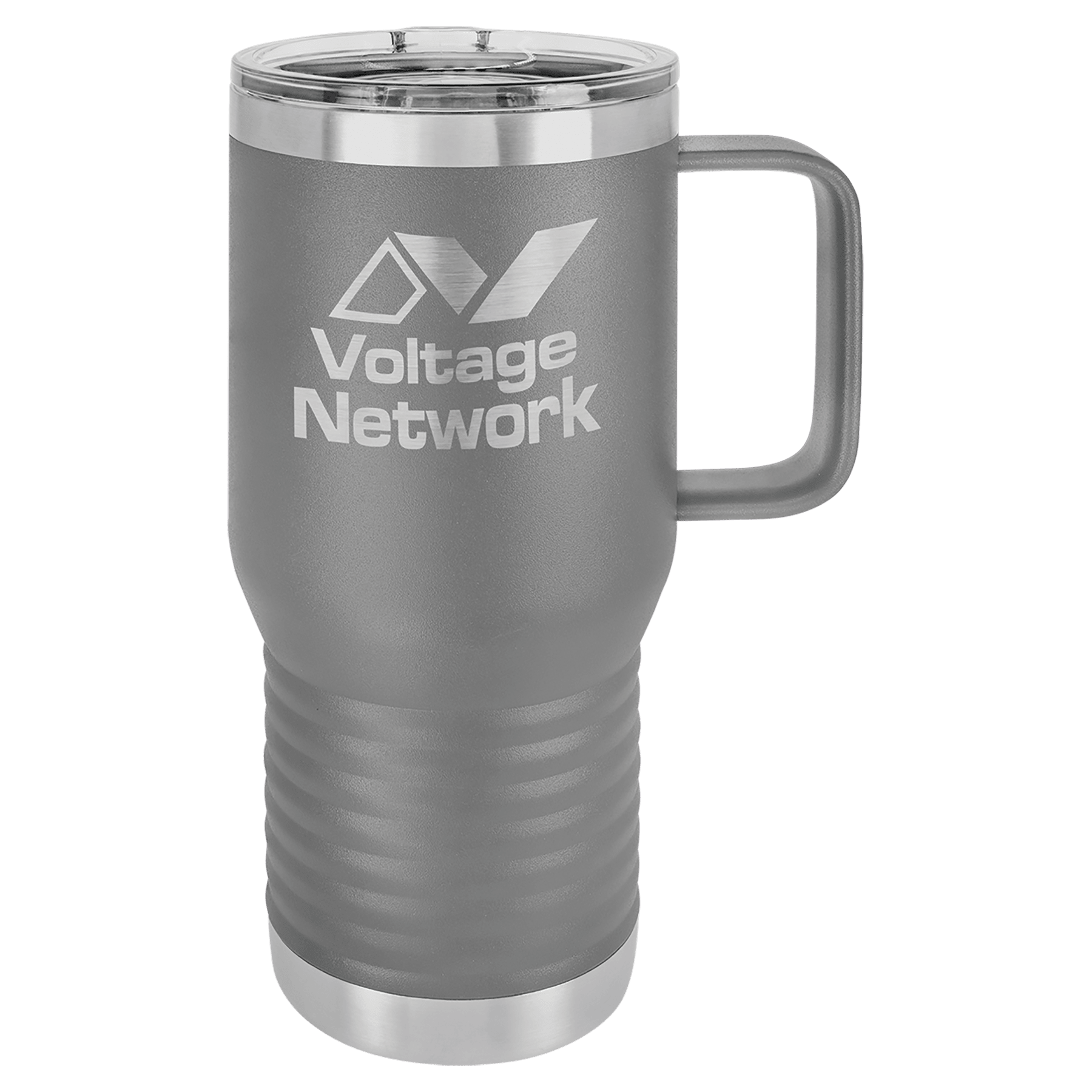 20 oz. Stainless Steel Vacuum Insulated Travel Mug with Slider Lid