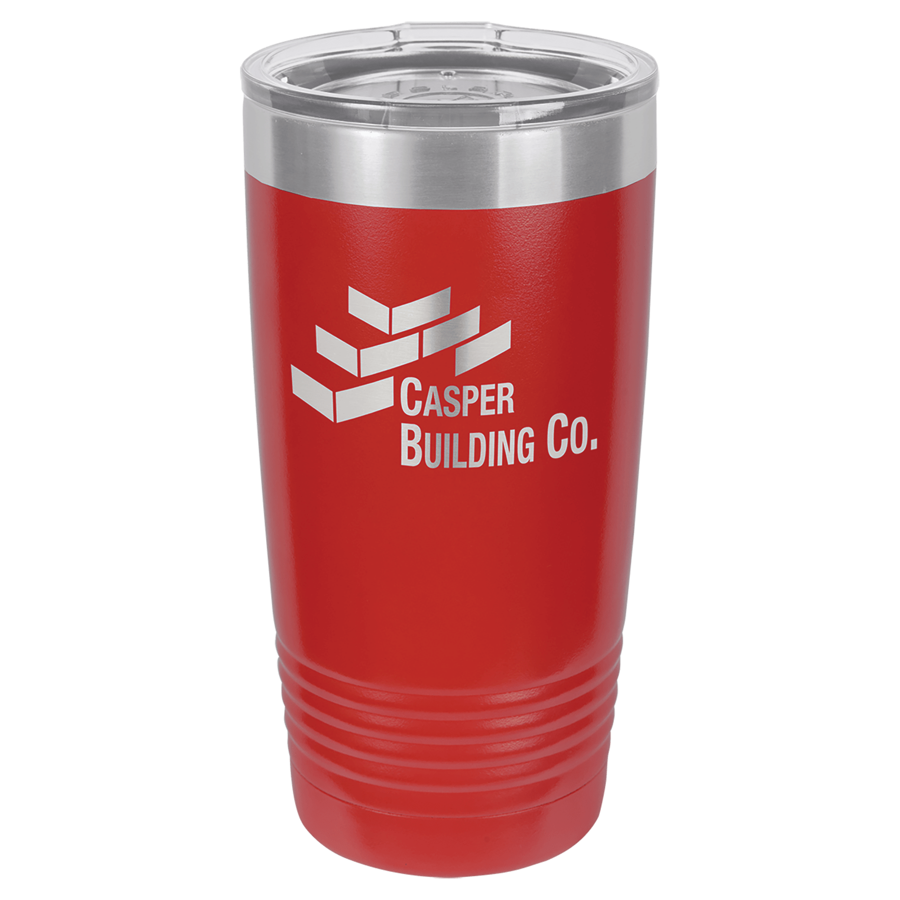 20 oz. Stainless Steel Vacuum Insulated Ringneck Tumbler with Clear Lid